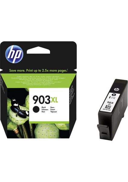 903XL T6M15AE / Officejet Pro 6950 / 6960 / 6970 / 6975 Siyah Orjinal Kartuş