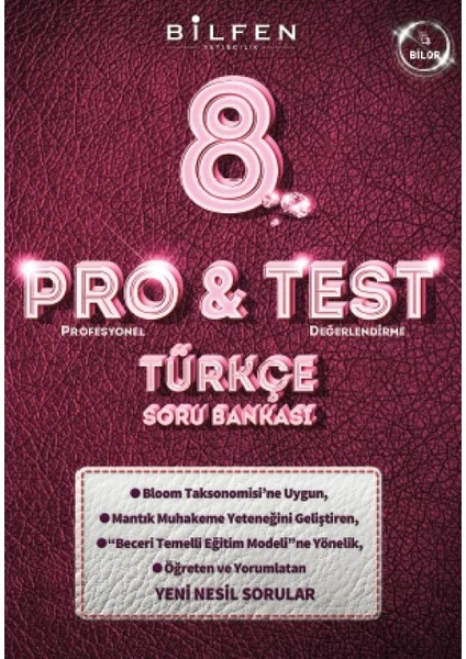 8. Sınıf Pro&Test Türkçe Soru Bankası