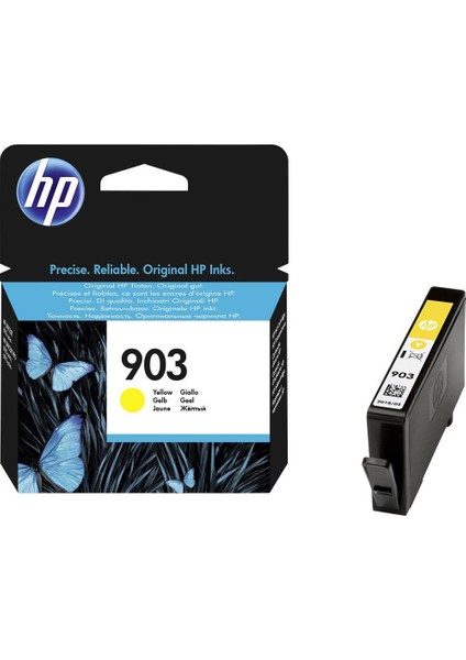 903 T6L95AE Sarı Orjinal Kartuş/ Officejet Pro 6950 / 6960 / 6970 / 6975