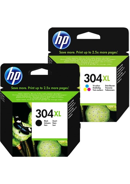 304XL N9K08AE Siyah / N9K05AE Renkli Avantaj Paket / Deskjet 3720 3730 fiyatları