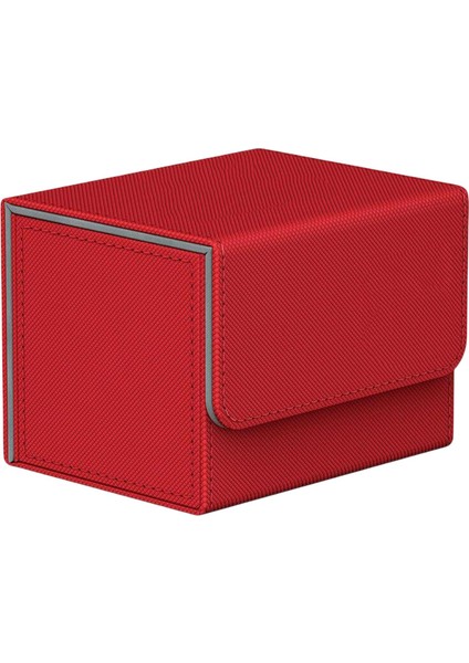 Tcg Gray + Kırmızı Için Sağlam Kart Güverte Kutusu Depolama Tutucu Kartları Case Albüm Organizatörü fiyatları