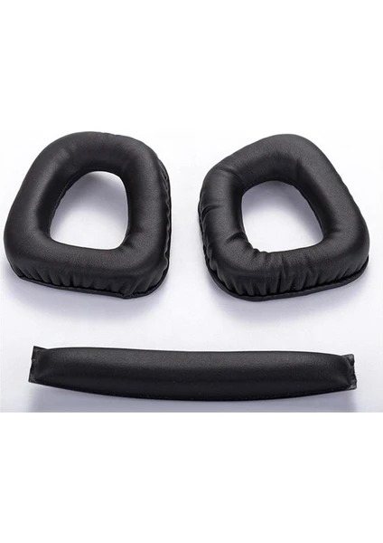 Logitech G35 G930 G430 F450 Kafa Bandı ve Kulaklık Pedi Set Kulaklık Pedi Süngeri Headband