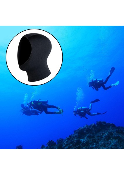 2pcs Neopren Dalış Wetsuit Kaput Termal Yüzme Şapkası Yelken Kafası fırsatları