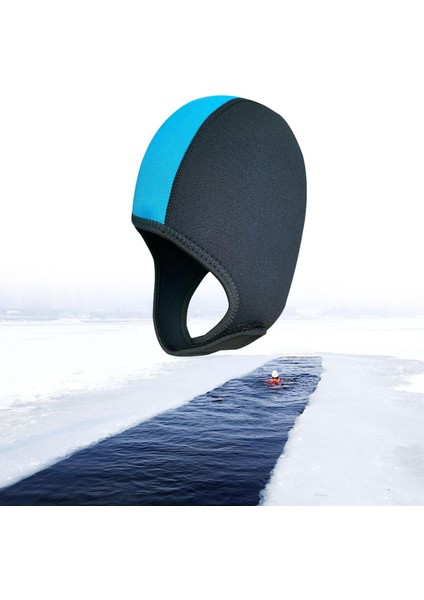 2 Bölge 2.5mm Dalış Wetsuit Hood Yetişkin Kış Yüzme Kapakları Şapka Sualtı indirimleri