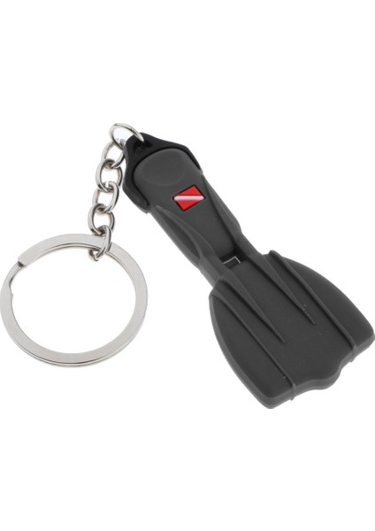 2pcs Yenilik Dalış Fin Anahtar Zinciri Dalgıç Kerection Termer Bayrak Çanta Etiket Hediyesi modelleri