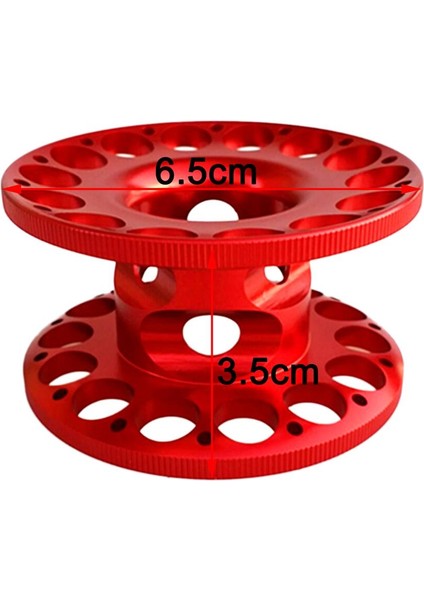 2 Adet Tüplü Dalış Parmak Makarası Makarası - Alüminyum Alaşımı, Kompakt, Hafif, Dayanıklı - Mor - Mor fırsatları