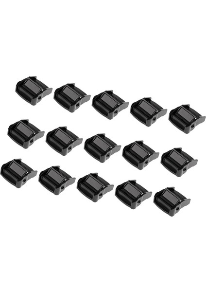 Paket 15PCS Kayak Kamera Bağı Kayış Tokaları Bagaj Kargo Kirpik Sırt Çantası Kemeri