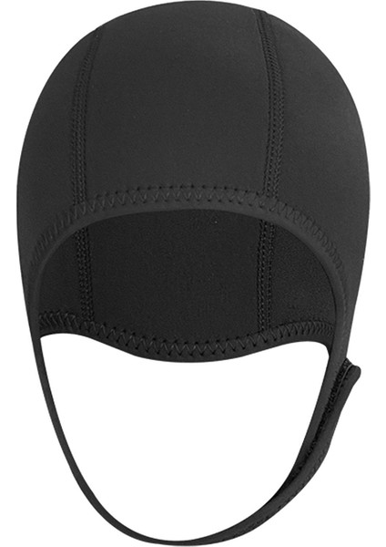 2pxs 2,5mm Kalınlaşmış Dalış Kaput Termal Şapka Kafası Kulak,