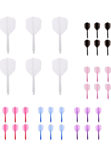 36 Pack Plastik Şeffaf 2ba Iplik Milleri Uçuşlar
