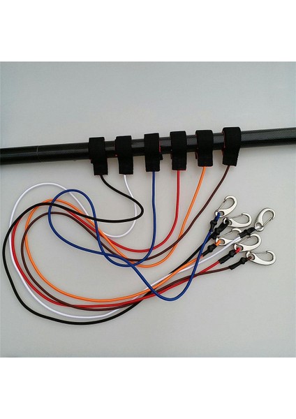 Paket 6 Kayak Kano Kürek Tasması Balık Tutma Çubuğu Tutucu Lanyard & Carabiner indirimleri