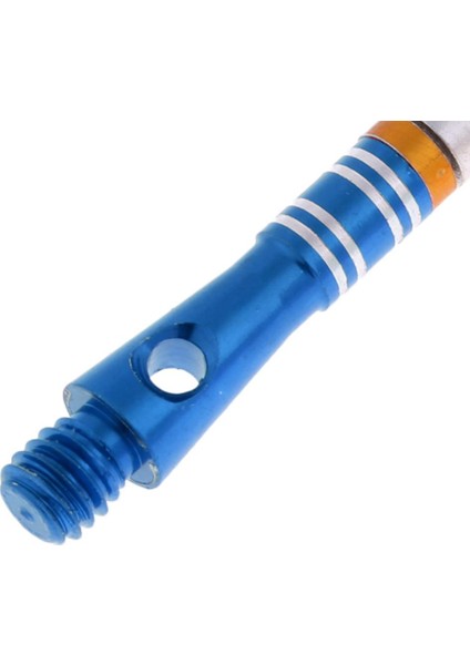 3pcs/set Alüminyum Alaşım Dart Şaftları Açık Hava Atma Spor Parçaları Mavi
