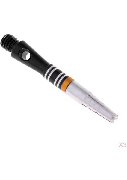 Magideal 3pcs Alüminyum Alaşım 360 Derece Dönen Orta Dart Şaftları