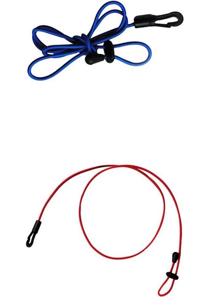 2x 1.2m Kayak Kano Kürek Tasma Bungee Halat Balıkçı Çubuk Kutup Tutucu Tether(Yurt Dışından)