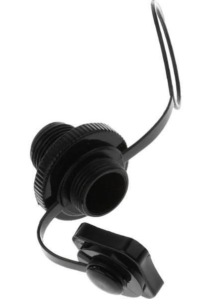 2pcs Tekne Hava Vanası Şişirilebilir Ihale Sal Dinghy Kayak Kano Değiştirme Noir Siyah Dikkat (2)