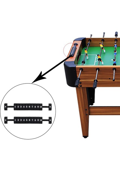 4 Adet Foosball Counter Skor Birimleri, Oyun Işaretçisi,(Yurt Dışından)