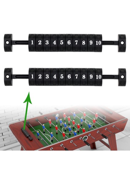 4 Adet Foosball Counter Skor Birimleri, Oyun Işaretçisi,(Yurt Dışından)