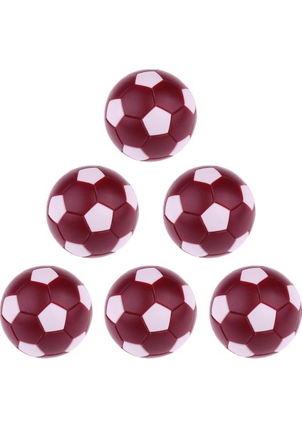 12 Adet Koyu Kırmızı ve Turuncu 36MM Futbol /masa Futbolu Için Foosball Balls(Yurt Dışından)