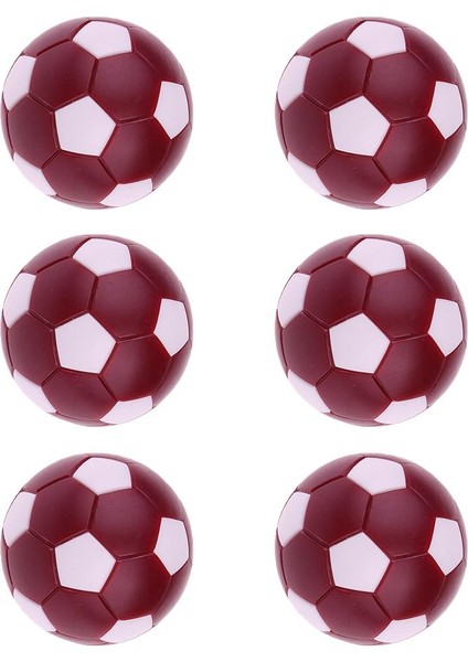 12 Adet Koyu Kırmızı ve Turuncu 36MM Futbol /masa Futbolu Için Foosball Balls(Yurt Dışından)