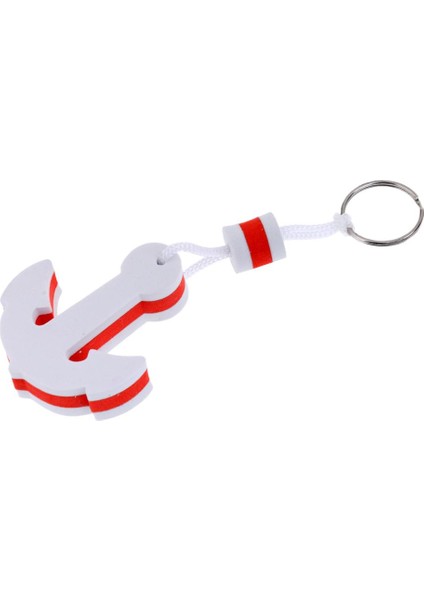 5x Yaratıcı Köpük Yüzücü Yüzen Charm Keychain Halkası Yelken Ankrajı 5pieces B modelleri