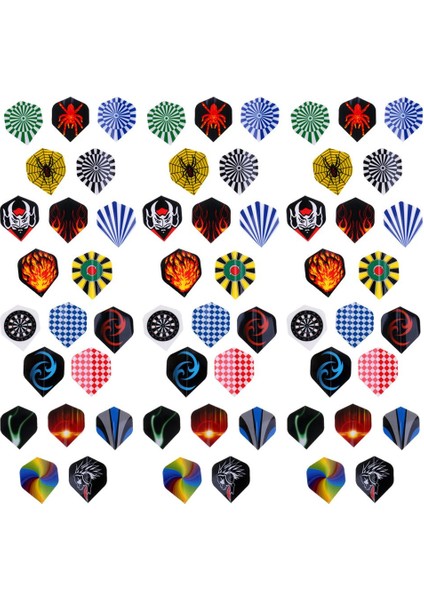 100 Pcs Contalı 60 Pcs Uçuşları Şaft Grommet Yıkayıcı modelleri