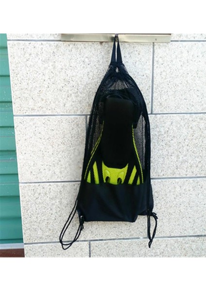 2pcs Tüplü Dalış Yüzmek Için Büyük Örgü Çizme Dişli Çantası