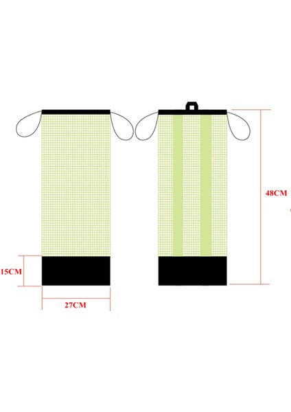 2pcs Tüplü Dalış Yüzmek Için Büyük Örgü Çizme Dişli Çantası