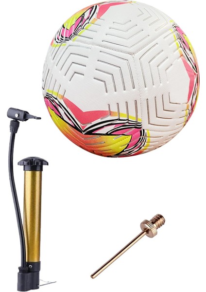 Spor Profesyonel Futbol Topu Top Pompası ve Top Iğnesi 5 Numara Makine Dikişli Top