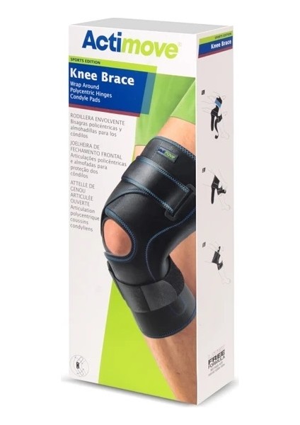 Actimove Bsn 73118 Coolmax Ultra Lüx Menteşeli Dizlik