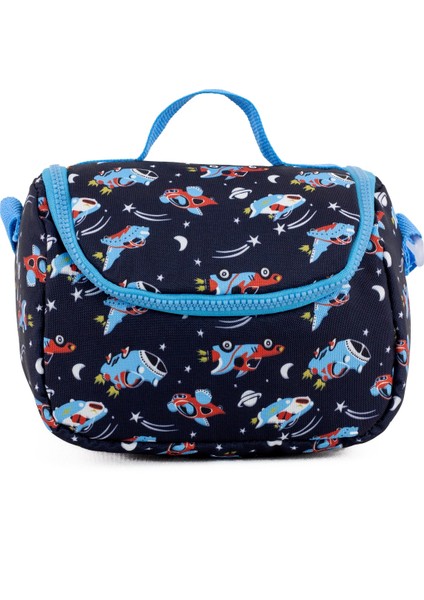 Uzay Araba Desenli Lacivert Yıkanabilir Isı Korumalı Erkek Beslenme Çantası fiyatları
