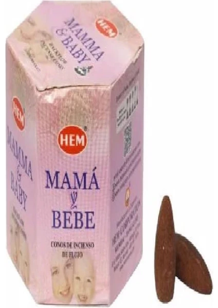 Geri Akışlı Şelale Tütsü Mamma Baby Aromalı 40 Adet