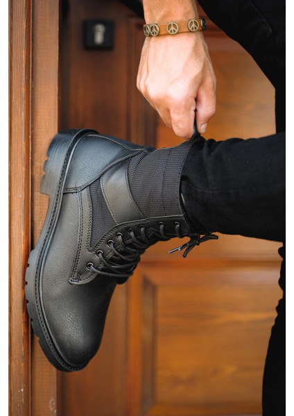 Gabin Polarlı Fermuarlı Erkek Askeri Postal Bot modelleri