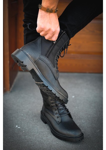 Gabin Polarlı Fermuarlı Erkek Askeri Postal Bot fırsatları