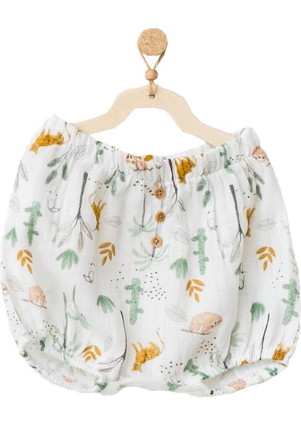 Kız Bebek Doğa Temalı Yeşil Alt Üst Takım AC21911R modelleri