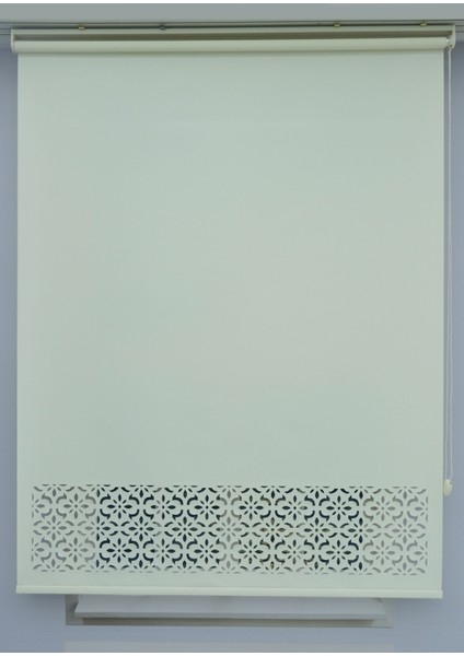 Lazer Kesim Kalın Ithal Mat Stor Perde - 30 cm Lazer Yüksekliği indirimleri