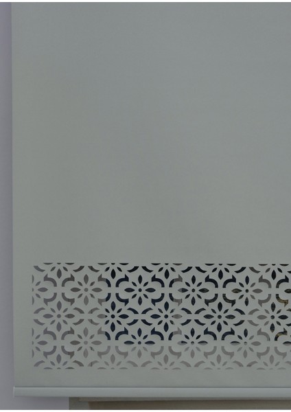 Lazer Kesim Kalın Ithal Mat Stor Perde - 30 cm Lazer Yüksekliği fiyatları