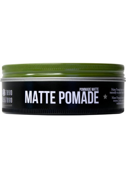 Matte Hair Pomade 100gr - Orta Tutuş, Mat Pomad