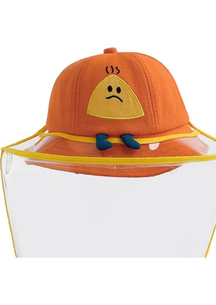2pcs Kids Koruyucu Şapka Güvenlik ile Sevimli Karikatür Toz Geçirmez Çıkarılabilir Kova Kapağı Dış Mekan fırsatları