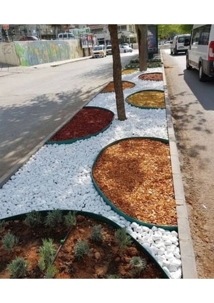 Beyaz Dolomit Taş 5 kg 2-4 cm Dere Çakıl Taşı Bahçe Süs Taşı Saksı Teraryum Taşı Akvaryum Taşı modelleri