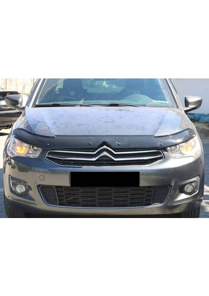 Citroen C-Elysee Ön Kaput Rüzgarlığı - Koruyucu 2013 ve Sonrası