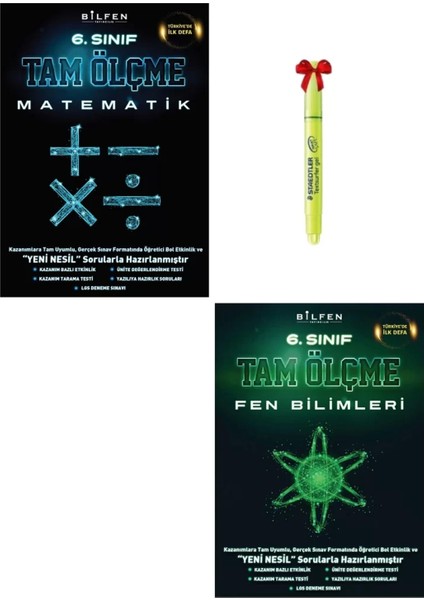 6. Sınıf Tam Ölçme Matematik Fen Bilimleri Soru Bankası