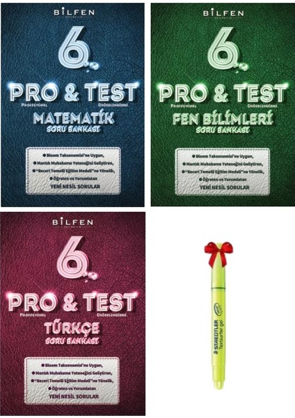 6. Sınıf Protest Matematik Fen Bilimleri ve Türkçe Soru Bankası