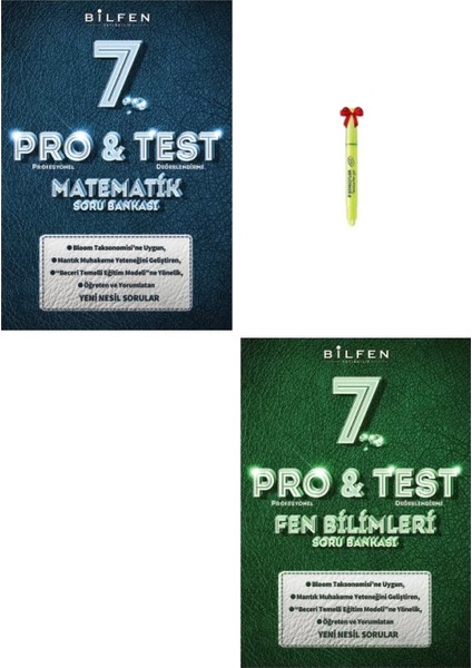 7. Sınıf Tam Protest Matematik ve Fen Bilimleri Soru Bankası