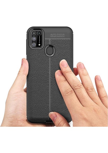 Samsung Galaxy M31 Kılıf Deri Desenli Lux Niss Silikon modelleri