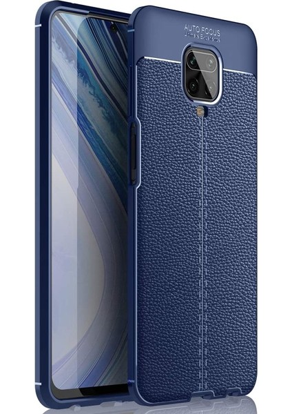 Xiaomi Redmi Note 9s Kılıf Deri Desenli Lux Niss Silikon