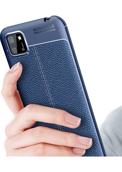 Huawei Y5P Kılıf Deri Desenli Lux Niss Silikon indirimleri