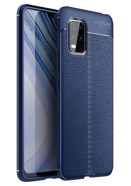 Xiaomi Mi 10 Lite Kılıf Deri Desenli Lux Niss Silikon