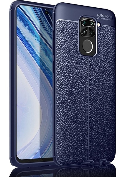 Xiaomi Redmi Note 9 Kılıf Deri Desenli Lux Niss Silikon