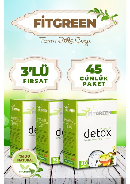 Kinoalı Bitki Çayı 3 x 30 Süzen Poşet