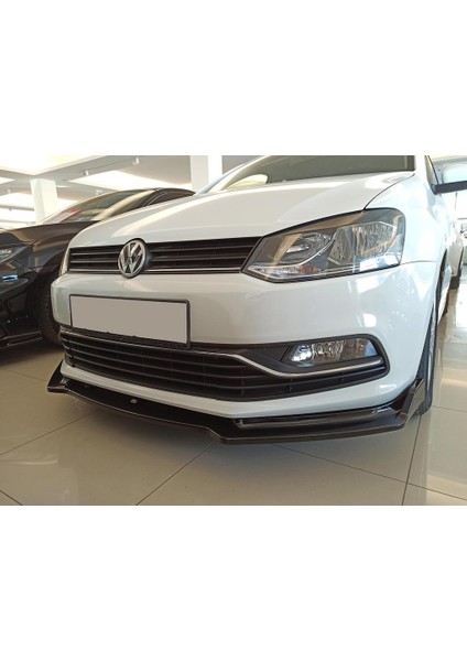 Volkswagen Polo 19-20 Araca Özel Oem 3 Parça Ön Lip