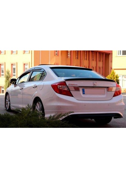 Honda Civic Fb7 2012-2015 Araca Özel Oem Spoiler Pianoblack